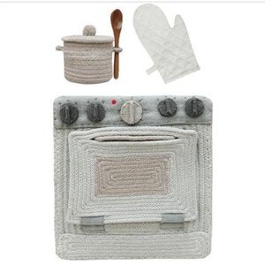 Lorena canals kitchen play basket with pretend food